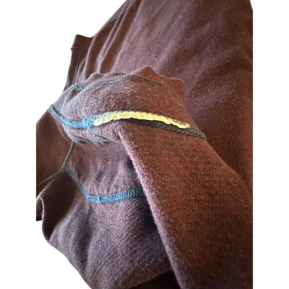 Mens Tommy Bahama Reversible Half-Zip Pullover Sweatshirt  Size L  Cotton & Poly - Picture 8 of 8